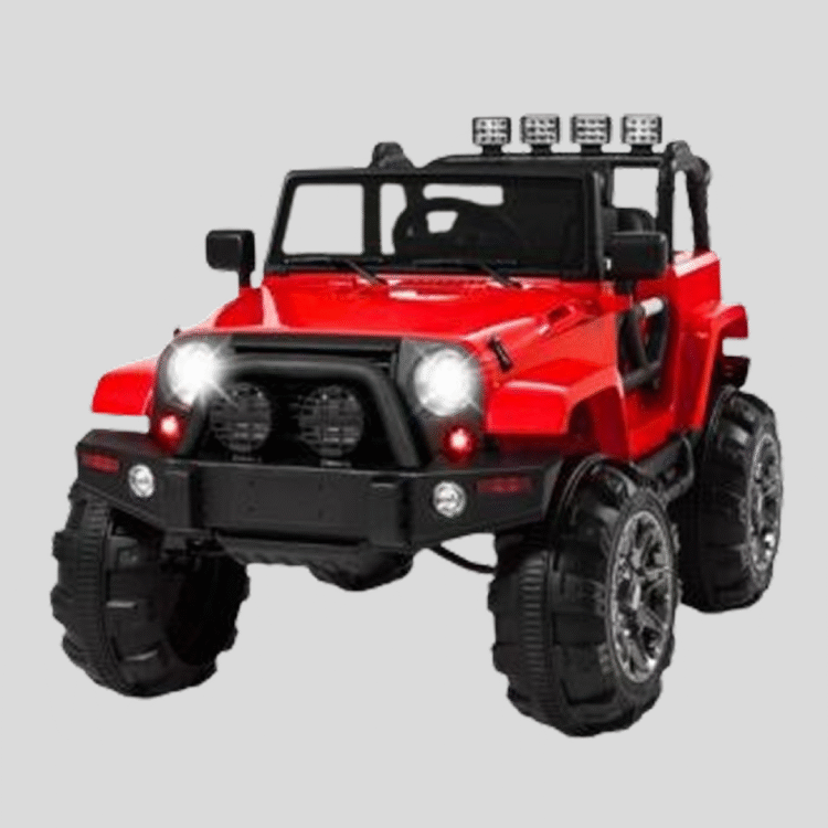 Auto na Akumulator 12V Duży Jeep Pickup dla Dzieci + Pilot LED Bluetooth
